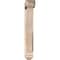 Ekena Millwork Traditional Arts and Crafts Smooth Bracket w/ Offset Brace, Douglas Fir, 5 1/2"W x 28"D x 36"H BKT0604X28X36TRA03SDF - alternate 4